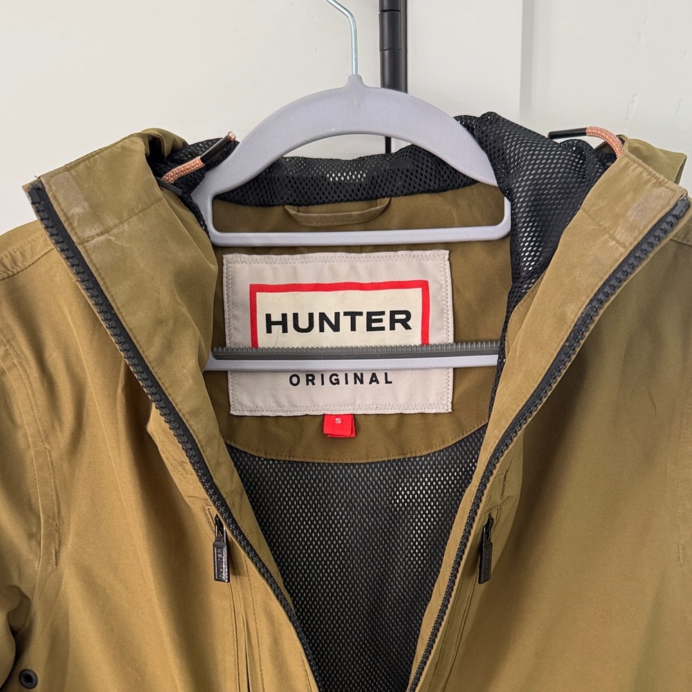 Hunter Men's Khaki Raincoat